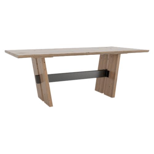 Canadel East Side Dining Table with Trestle Base TRE0418425NAEERLF/BAS02003NA25EER IMAGE 1