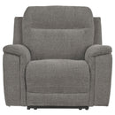 Signature Design by Ashley Mouttrie Power Fabric Recliner 7320513 IMAGE 1