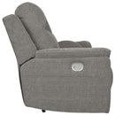 Signature Design by Ashley Mouttrie Power Reclining Fabric Loveseat 7320518 IMAGE 3