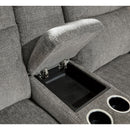 Signature Design by Ashley Mouttrie Power Reclining Fabric Loveseat 7320518 IMAGE 6