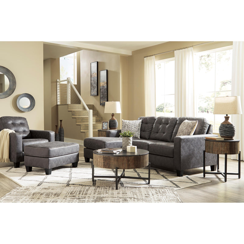 Benchcraft Venaldi Leather Look Sectional 9150118 IMAGE 8