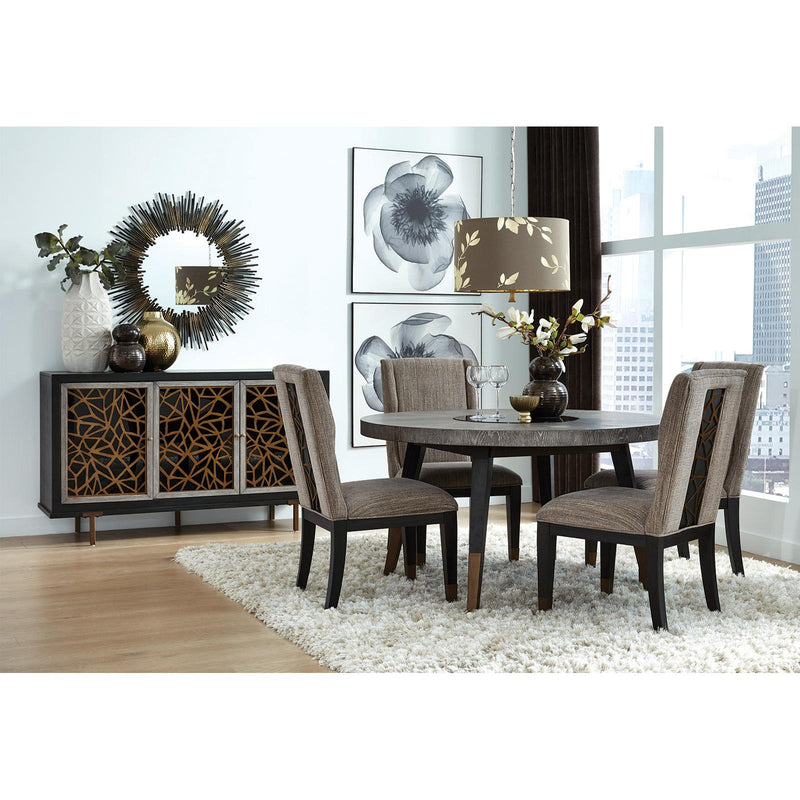 Magnussen Round Ryker Dining Table D5013-24 IMAGE 3