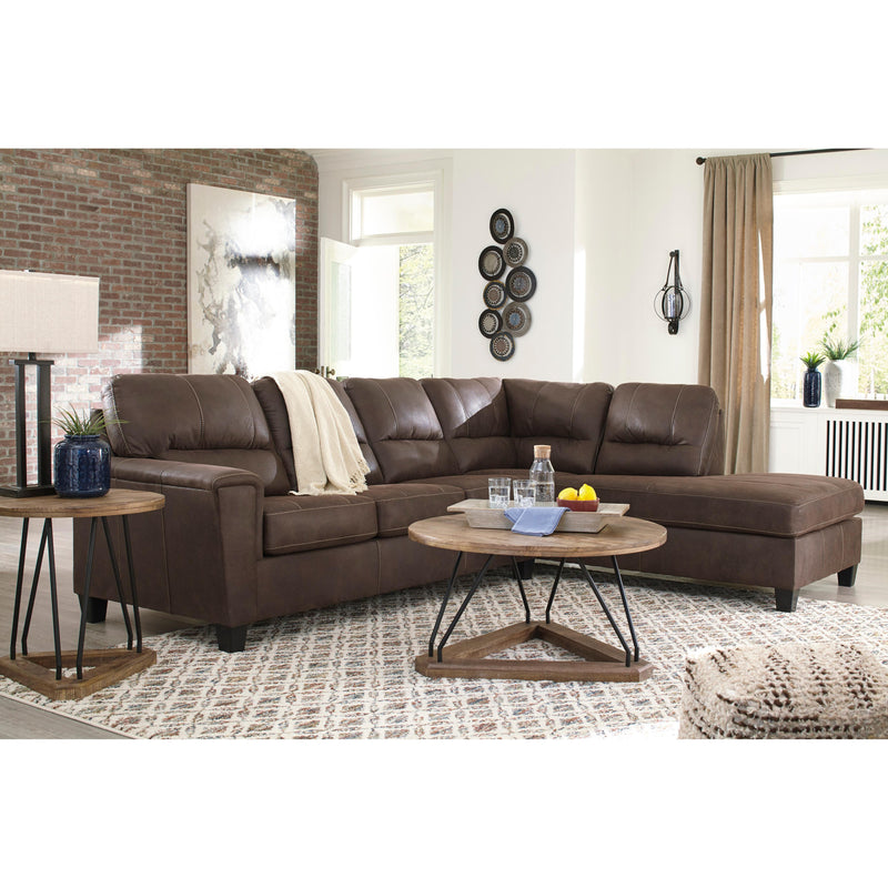 Signature Design by Ashley Navi Leather Look 2 pc Sectional 9400366/9400317 IMAGE 6