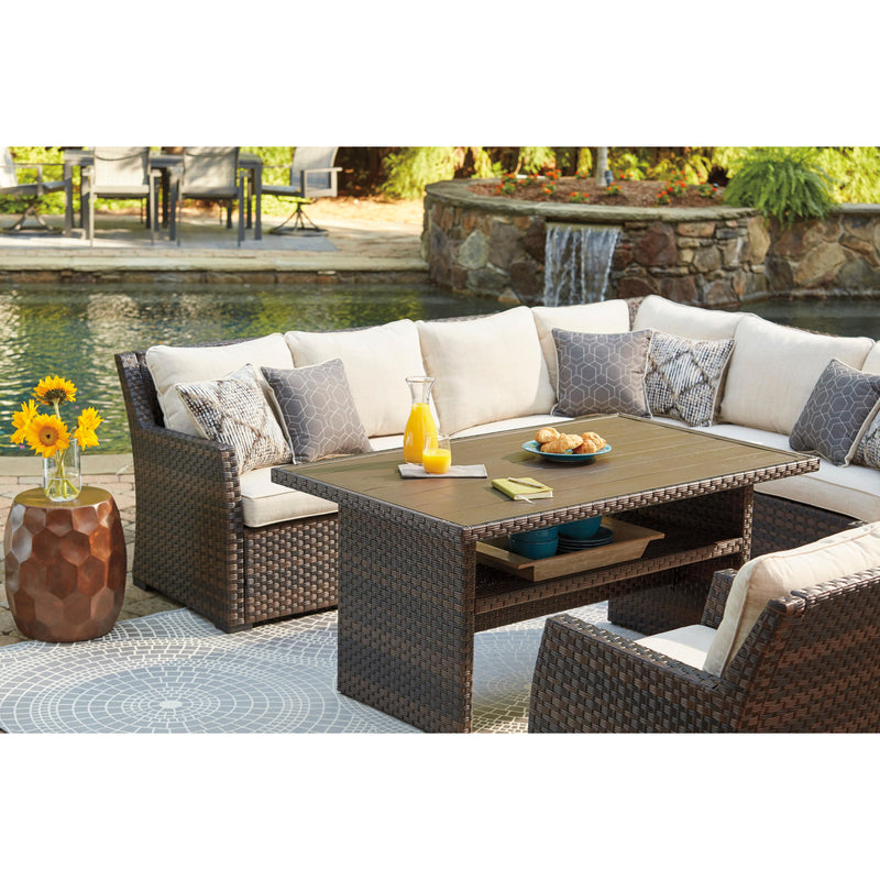 Signature Design by Ashley Outdoor Seating Sectionals P455-822 IMAGE 4