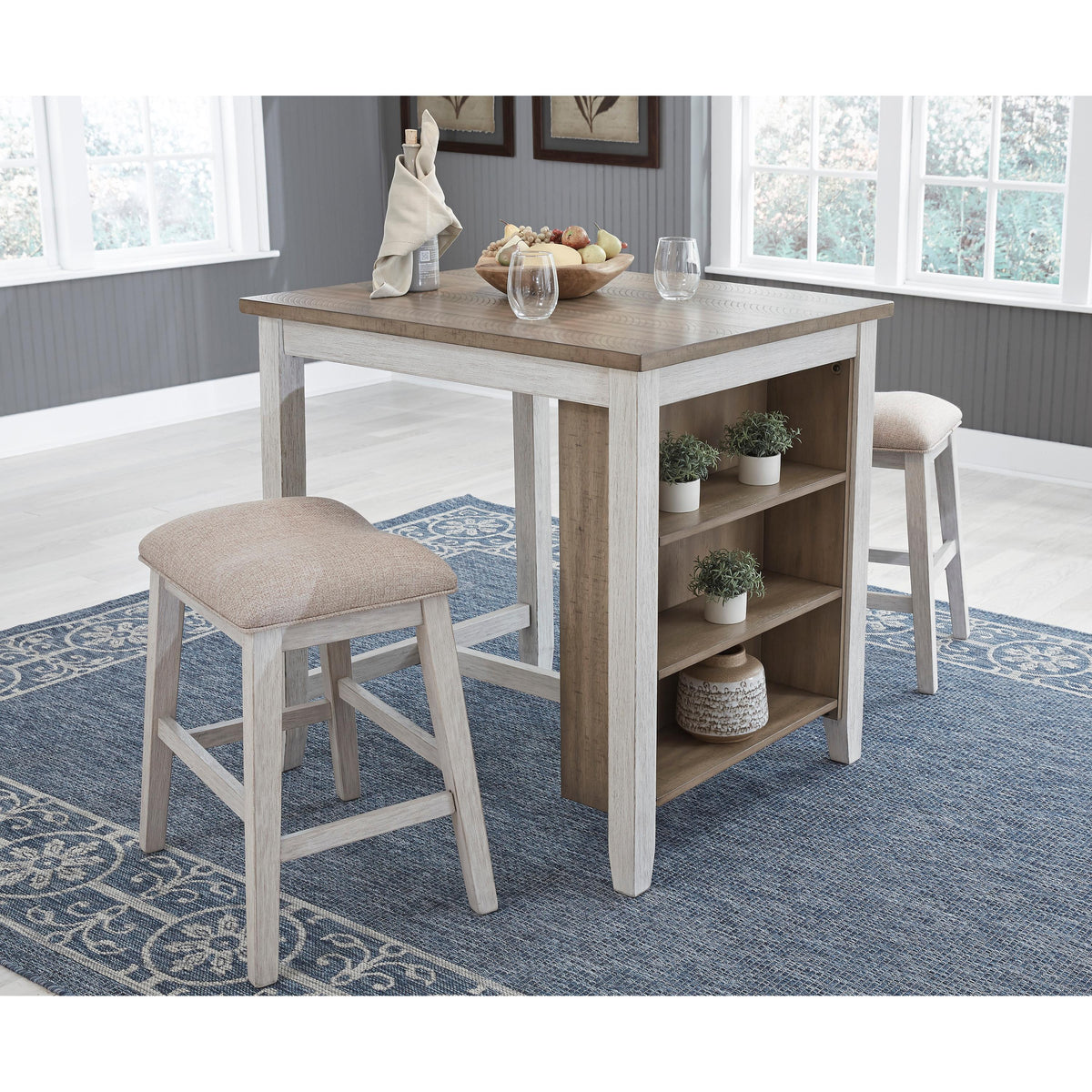 Signature Design by Ashley Skempton D394-113 Rectangular Dining Room C