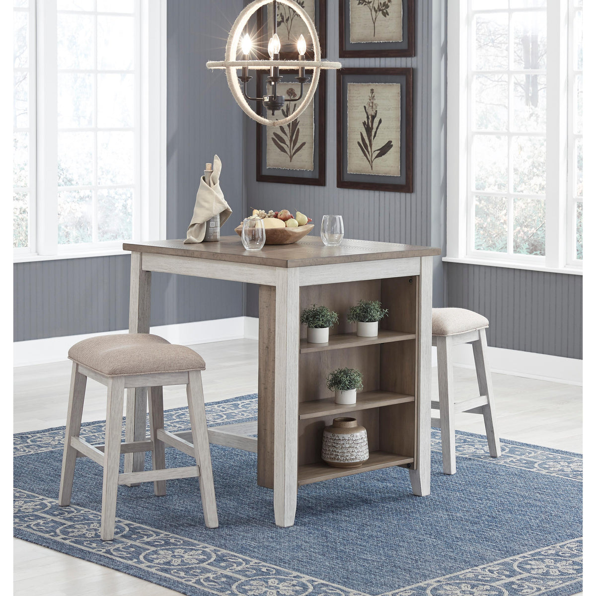 Signature Design by Ashley Skempton D394-113 Rectangular Dining Room C