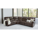  Elran Rebecca Reclining Leather Match 5 pc Sectional 4004-100/4004-400/4004-500/4004-480/4004-190 IMAGE 2