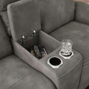  Signature Design by Ashley Next-Gen DuraPella 5930118 Power Reclining Loveseat with Console and Adjustable Headrest IMAGE 7