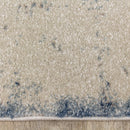  Kalora Interiors Breeze Cream Blue Brown Urban Rift Rug, 5'3" x 7'7" IMAGE 8