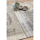  Kalora Interiors Cathedral Grey Cream Distressed Patchwork Rug, 7'10" x 10'10" IMAGE 11