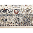  Kalora Interiors Serene Cream Blue Intricate Border Rug, 5'3" x 7'7" IMAGE 8