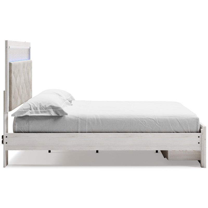 Signature Design by Ashley Altyra King Upholstered Panel Bed with Storage B2640-58/B2640-56S/B2640-95 IMAGE 3