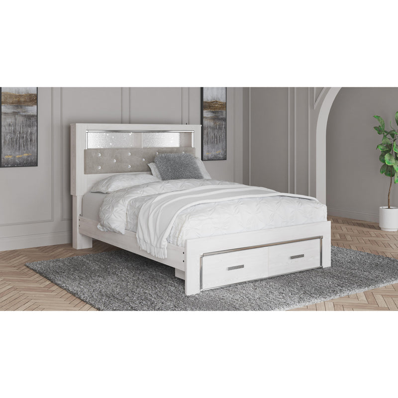 Signature Design by Ashley Altyra Queen Upholstered Bookcase Bed with Storage B2640-65/B2640-54S/B2640-95 IMAGE 6