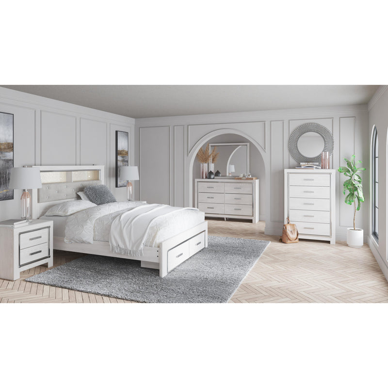 Signature Design by Ashley Altyra Queen Upholstered Bookcase Bed with Storage B2640-65/B2640-54S/B2640-95 IMAGE 8