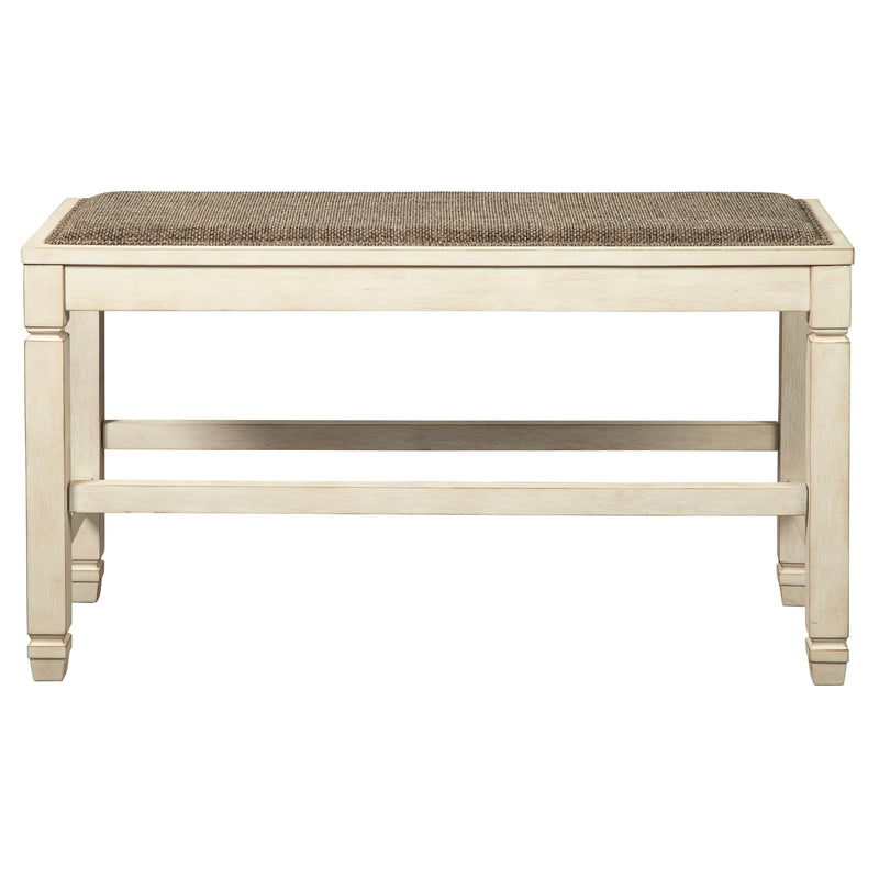 Signature Design by Ashley Bolanburg Counter Height Bench D647-09 IMAGE 2