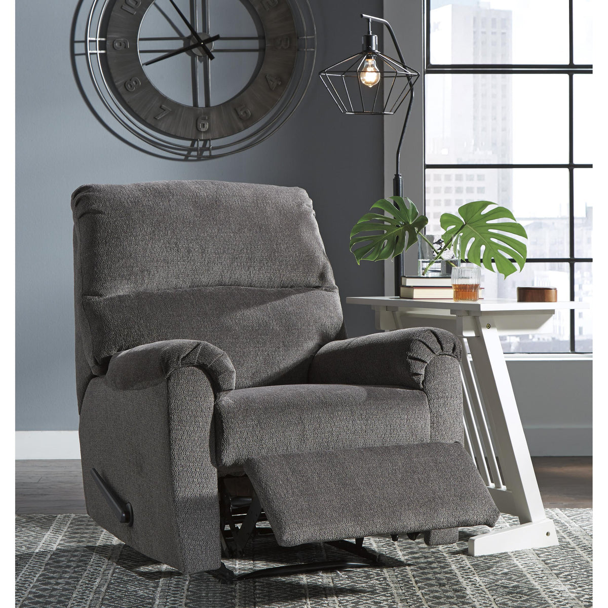 Signature Design by Ashley Nerviano 1080329 Zero Wall Recliner