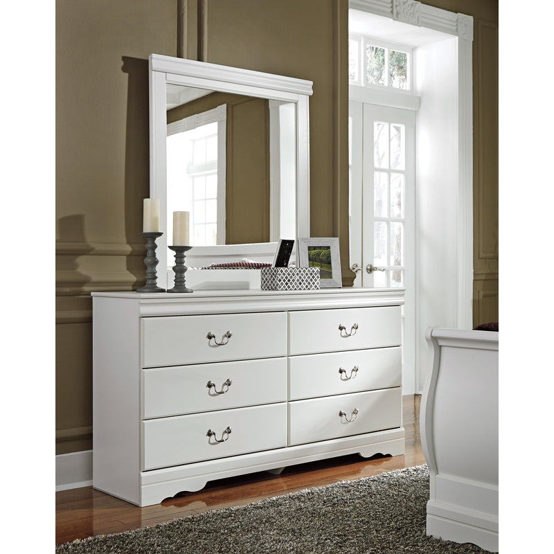 Signature Design by Ashley Anarasia 6-Drawer Dresser with Mirror B129-31/B129-36 IMAGE 2