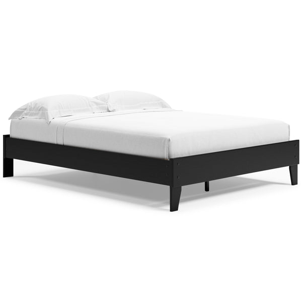 Signature Design by Ashley Finch Queen Platform Bed EB3392-113 IMAGE 1