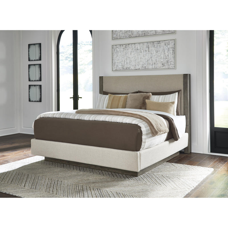 Signature Design by Ashley Anibecca Queen Upholstered Panel Bed B970-57/B970-54 IMAGE 5