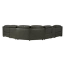  Signature Design by Ashley Center Line U63404S4 6 pc Power Reclining Sectional IMAGE 2