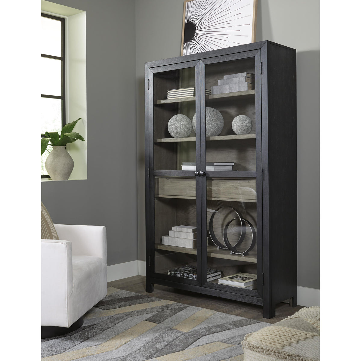 Signature Design by Ashley Lenston A4000507 Accent Cabinet