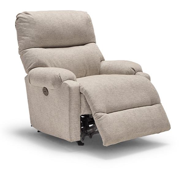 Best Home Furnishings Karen Rocker Fabric Recliner Karen 6MP07 Rocker Recliner - Organic IMAGE 2