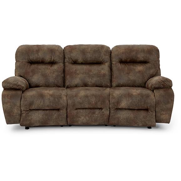 Best Home Furnishings Arial Reclining Fabric Sofa Arial U660RZ4 Reclining Sofa - Driftwood IMAGE 3