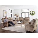 Best Home Furnishings Leya Reclining Fabric Loveseat Leya L670RY4 Reclinig Loveseat with Console - Paloma Grey IMAGE 7