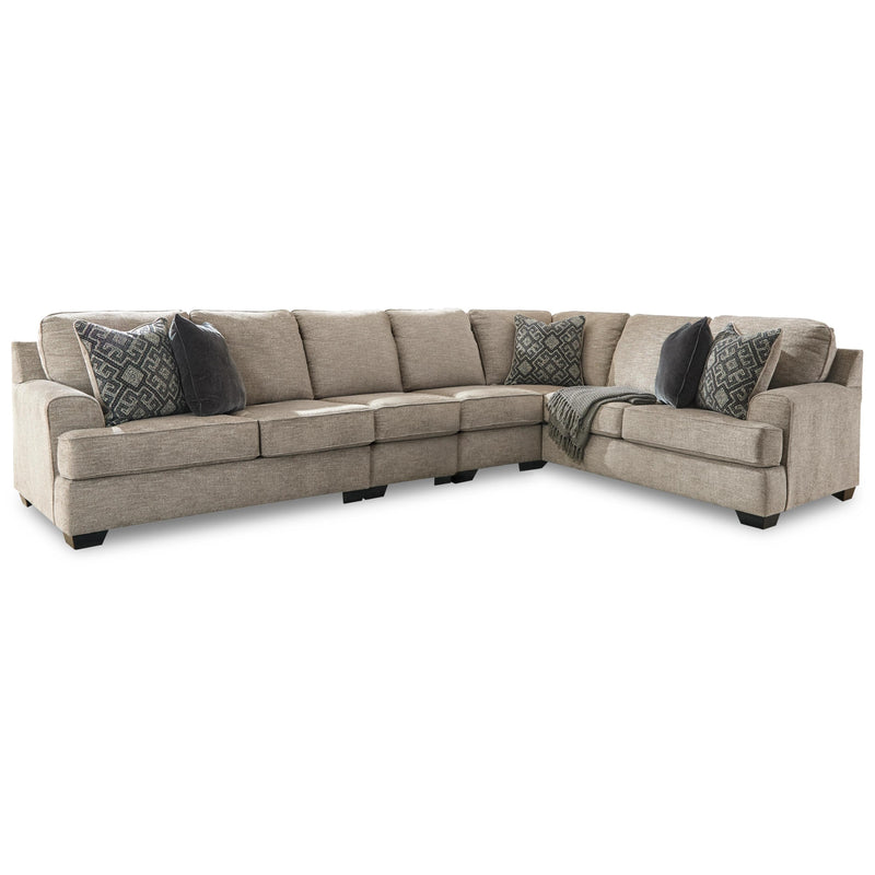 Signature Design by Ashley Bovarian Reclining Fabric 4 pc Sectional 5610355/5610346/5610346/5610349 IMAGE 1