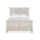  Magnussen Newport B5430-55 Complete Queen Shutter Panel Bed IMAGE 2