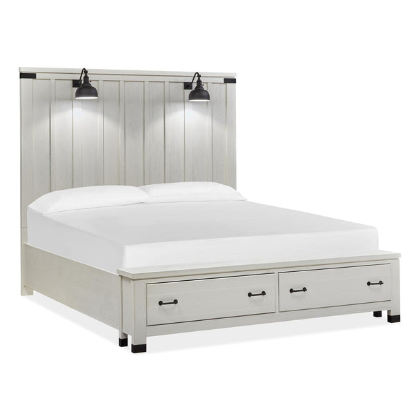 Magnussen Harper Springs California King Panel Bed with Storage B5321-64H/B5321-64SF/B5321-74R IMAGE 1
