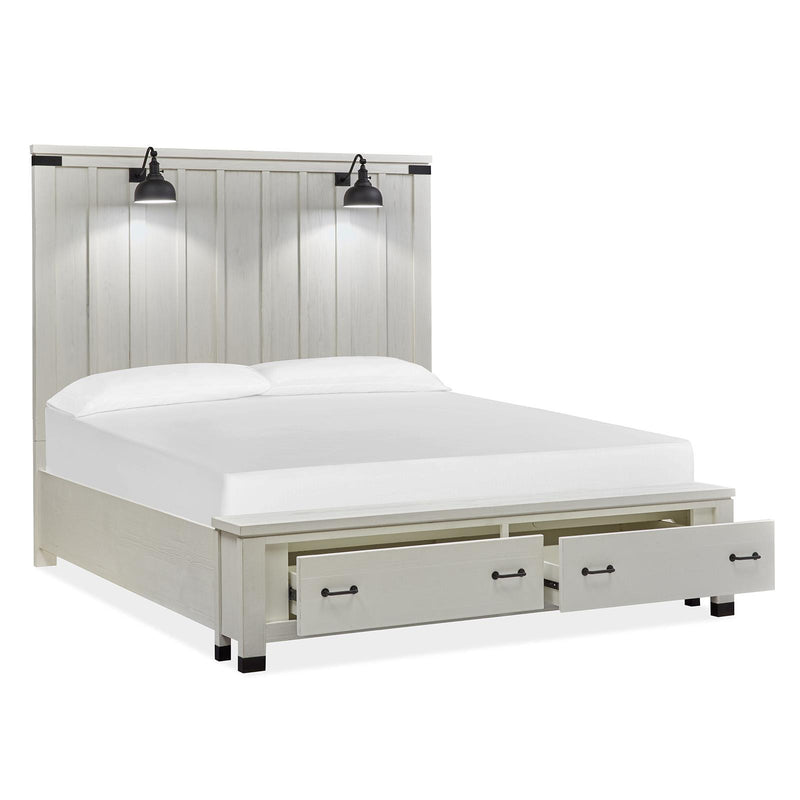 Magnussen Harper Springs California King Panel Bed with Storage B5321-64H/B5321-64SF/B5321-74R IMAGE 2