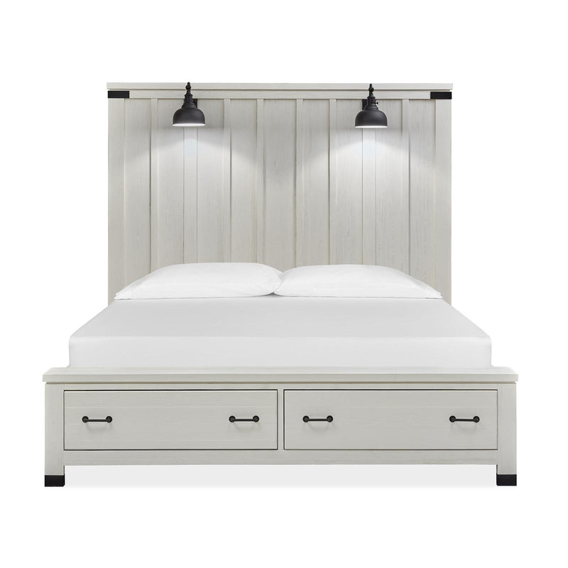 Magnussen Harper Springs California King Panel Bed with Storage B5321-64H/B5321-64SF/B5321-74R IMAGE 3