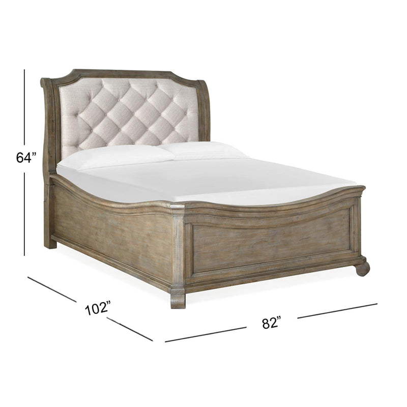 Magnussen Tinley Park California King Sleigh Bed B4646-63H/B4646-65F/B4646-75R IMAGE 3