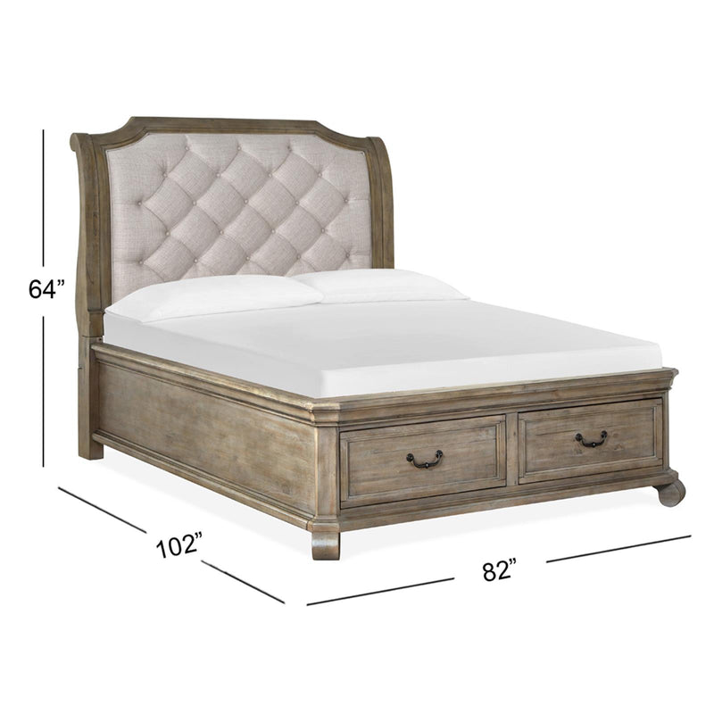 Magnussen Tinley Park California King Sleigh Bed with Storage B4646-63F/B4646-63H/B4646-73R IMAGE 3