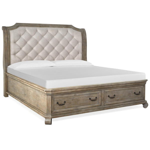 Magnussen Tinley Park King Sleigh Bed with Storage B4646-53R/B4646-63F/B4646-63H IMAGE 1