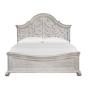  Magnussen Bronwyn B4436-65 Complete King Shaped Panel Bed IMAGE 2