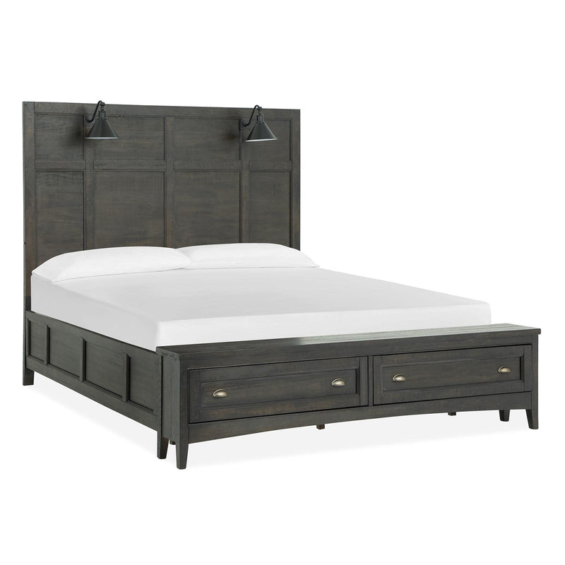 Magnussen Westley Falls California King Panel Bed with Storage B4399-68SF/B4399-69H/B4399-74R IMAGE 1