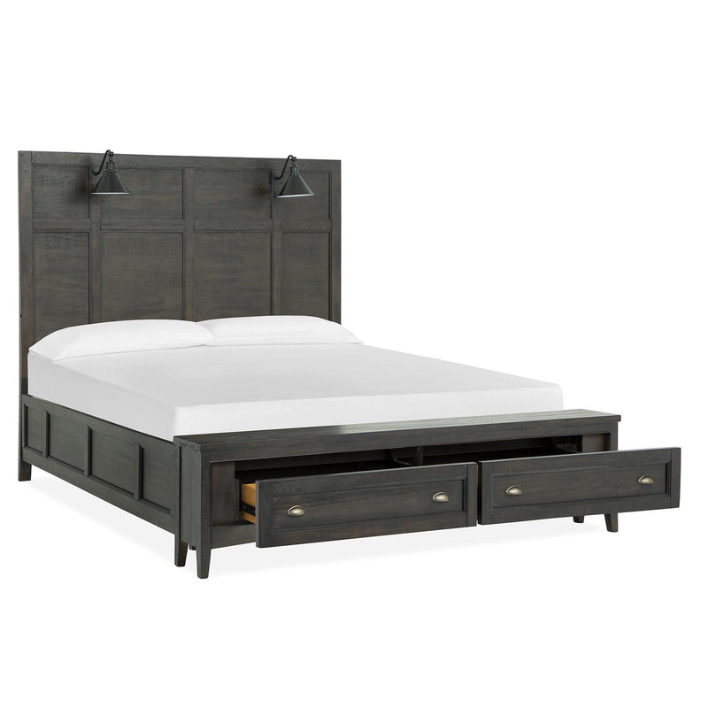 Magnussen Westley Falls California King Panel Bed with Storage B4399-68SF/B4399-69H/B4399-74R IMAGE 2