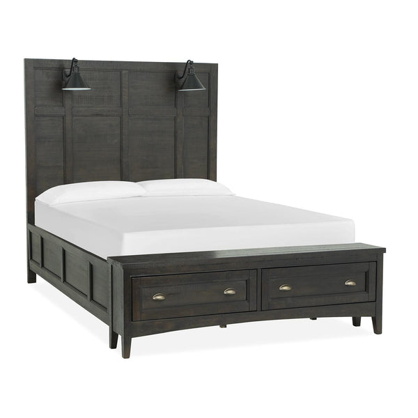 Magnussen Westley Falls Queen Panel Bed with Storage B4399-54R/B4399-58SF/B4399-59H IMAGE 1