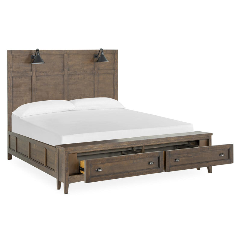 Magnussen Bay Creek California King Panel Bed with Storage B4398-68SF/B4398-69H/B4398-74R IMAGE 2