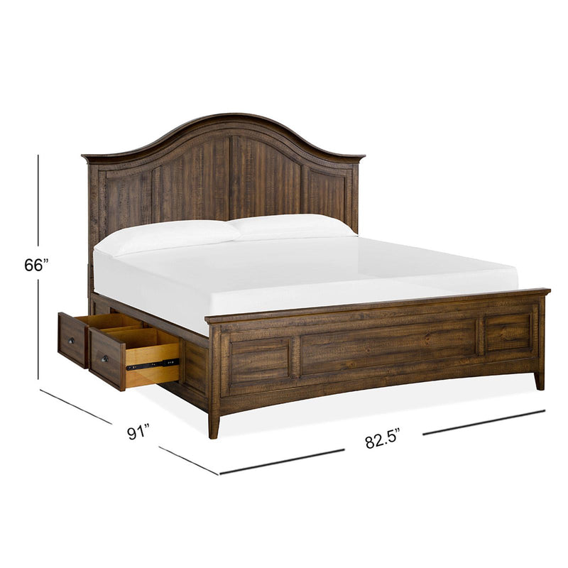 Magnussen Bay Creek California King Bed with Storage B4398-64F/B4398-65H/B4398-74B IMAGE 7