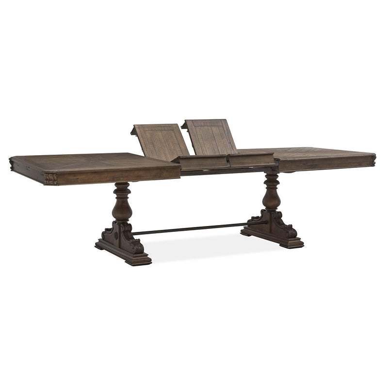 Magnussen Durango Dining Table with Trestle Base D5133-21B/D5133-21T IMAGE 3