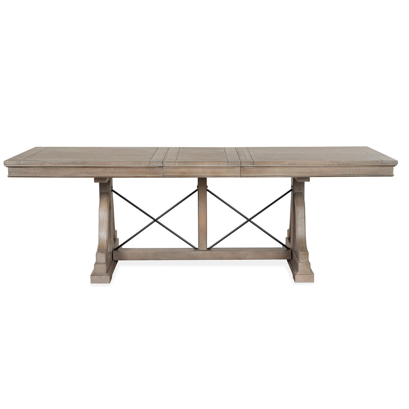 Magnussen Paxton Place Dining Table with Trestle Base D4805-25B/D4805-25T IMAGE 4