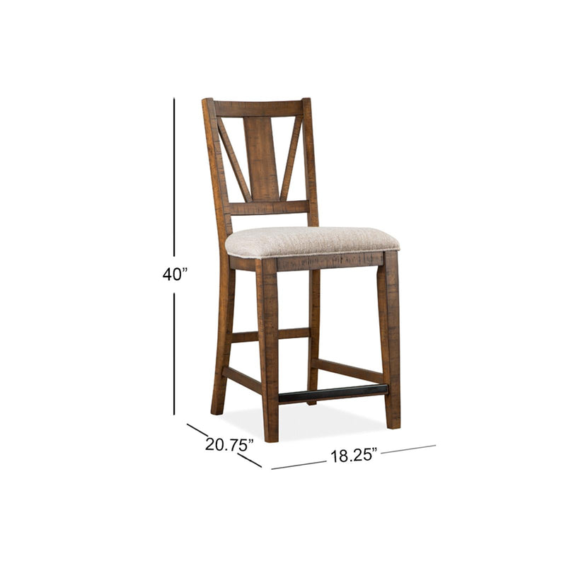 Magnussen Bay Creek Counter Height Dining Chair D4398-82 IMAGE 7