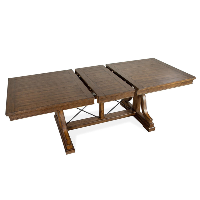 Magnussen Bay Creek Dining Table with Trestle Base D4398-25B/D4398-25T IMAGE 12