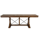 Magnussen Bay Creek Dining Table with Trestle Base D4398-25B/D4398-25T IMAGE 5