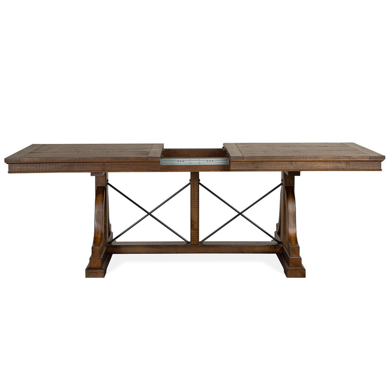 Magnussen Bay Creek Dining Table with Trestle Base D4398-25B/D4398-25T IMAGE 6