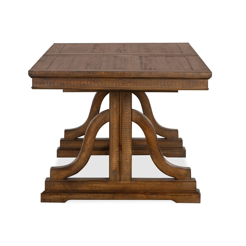 Magnussen Bay Creek Dining Table with Trestle Base D4398-25B/D4398-25T IMAGE 7