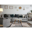  Kalora Interiors Breeze Cream Brown Grey Geometric Shapes Rug, 5'3" x 7'7" IMAGE 3